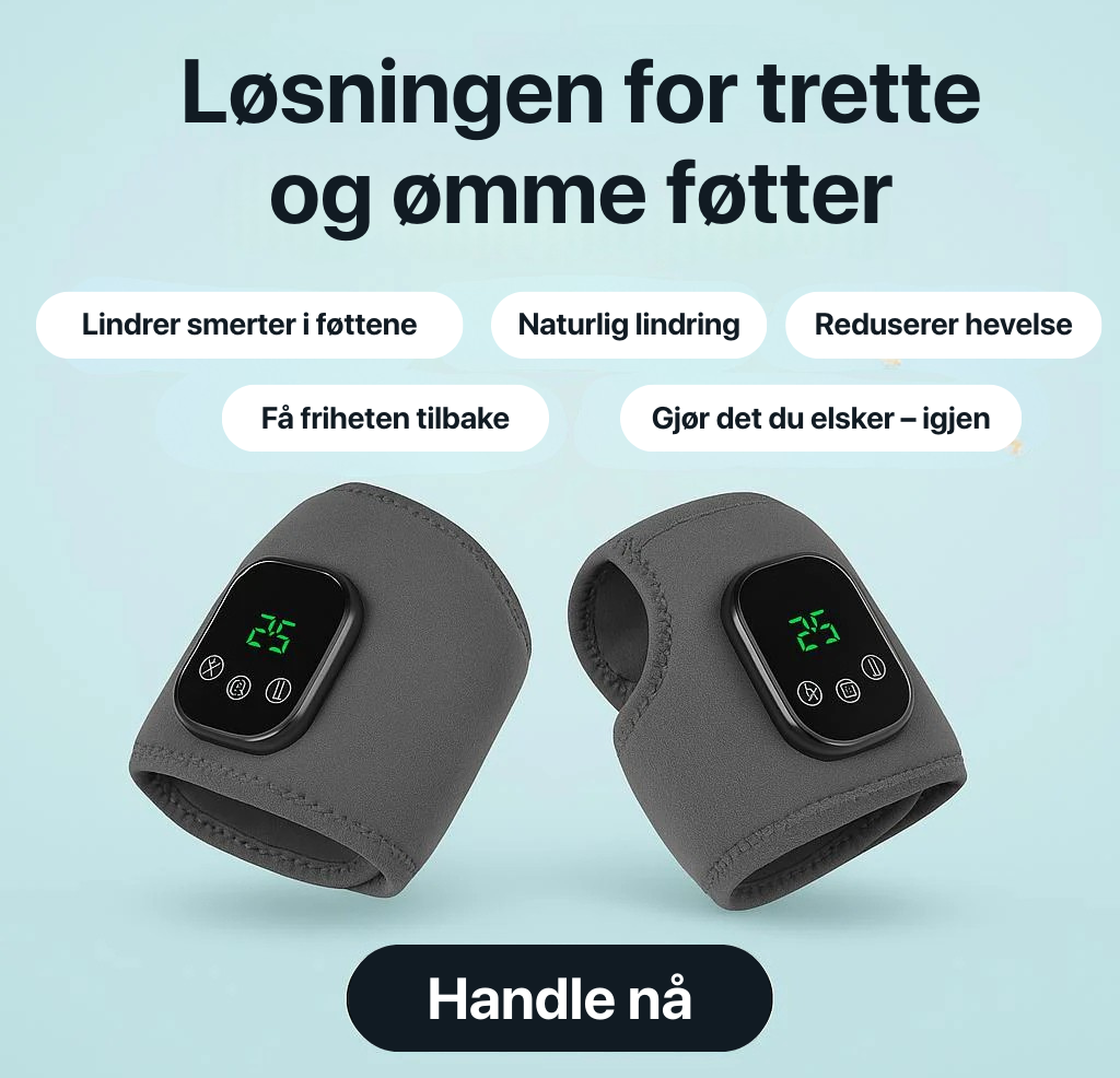 Sanovia® – Rask vei til smertefrie føtter