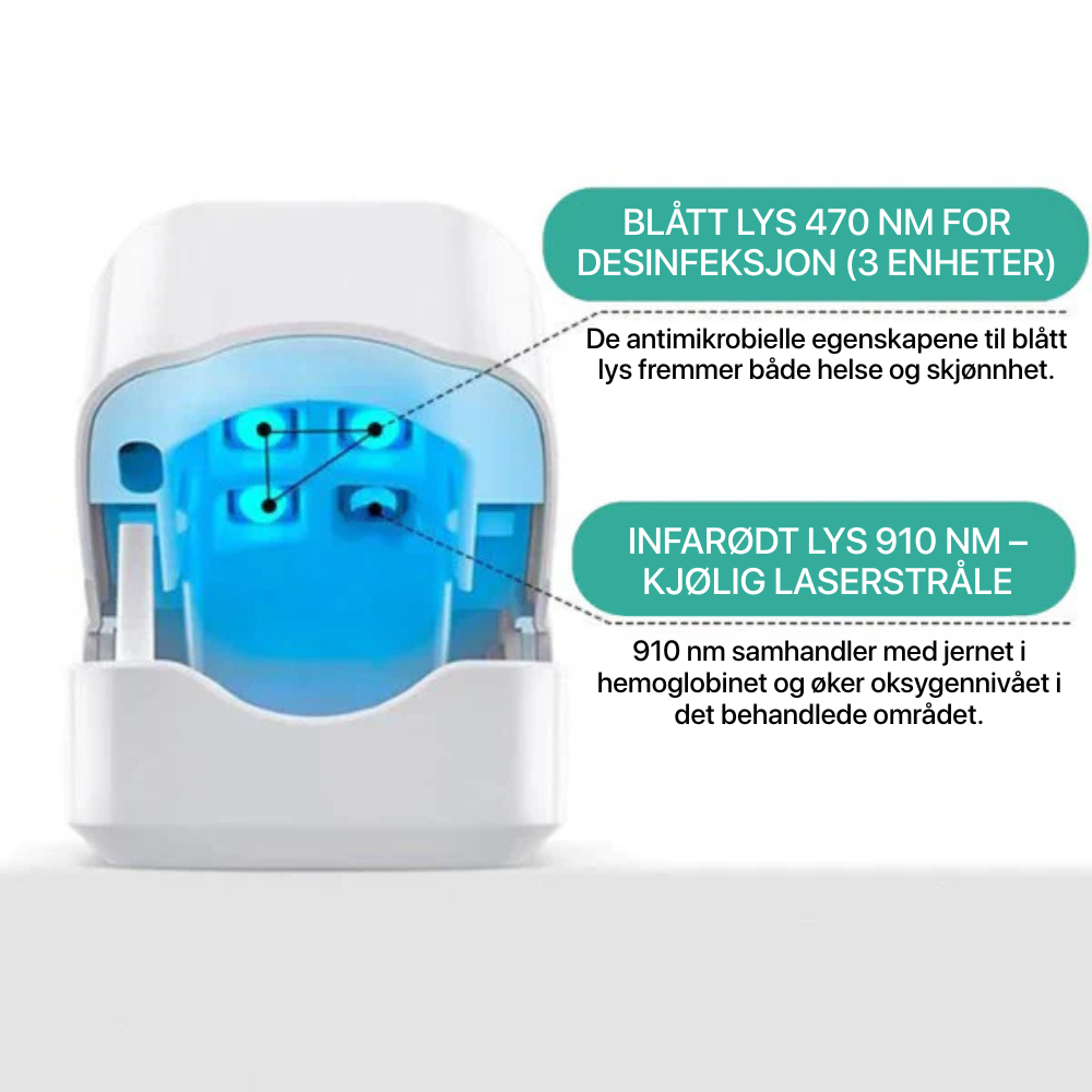 Sanovia® - NAILCURE PRO | APPARAT MOT NAGELSVAMP