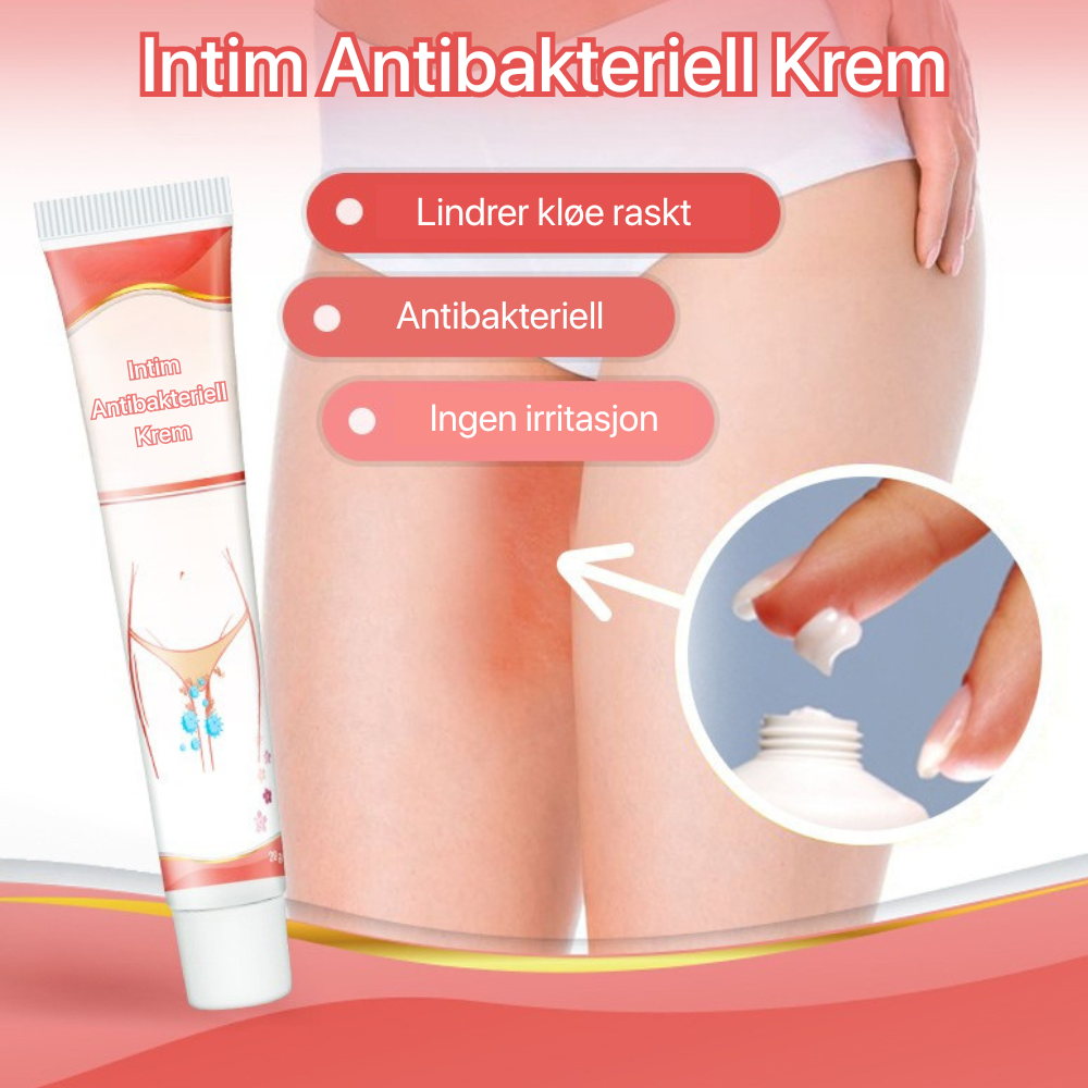 Sanovia™ Intim Antibakteriell Krem Lindrer 98 % av intim kløe på bare 3 dager