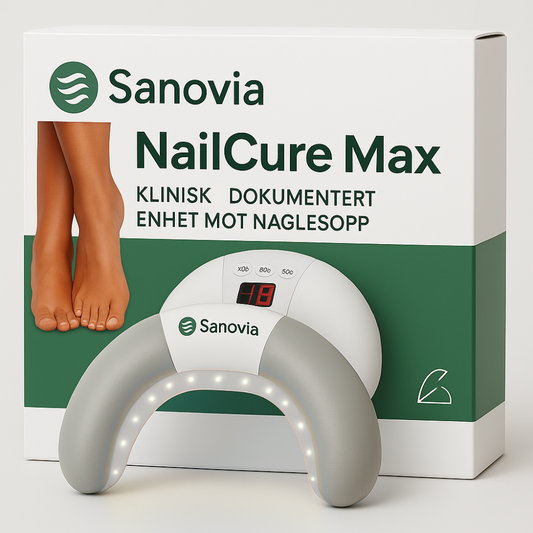 Sanovia® NailCure Max | KLINISK DOKUMENTERT ENHET MOT NEGLESOPP