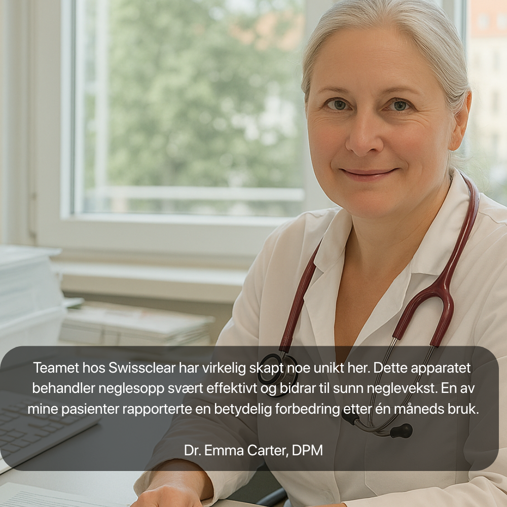 Sanovia® NailCure Max | KLINISK DOKUMENTERT ENHET MOT NEGLESOPP